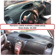 A-3DKORUMA Toyota Yaris (2005-2013) Torpido Koruma Kılıfı 3d Koruyucu Halı Örtü