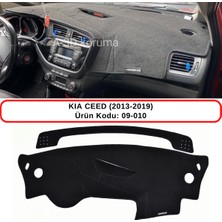 A-3DKORUMA Kia Ceed (2013-2019) Torpido  Koruma Kılıfı / 3d Koruyucu Halı / Örtü
