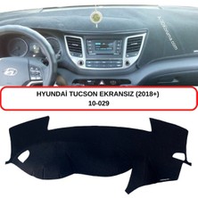 A-3DKORUMA Hyundai Tucson Ekransız (2018+) Torpido Koruma Kılıfı 3d Koruyucu Halı Örtü