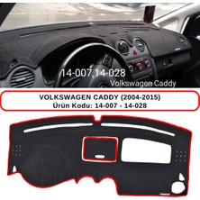 A-3DKORUMA Volkswagen Caddy (2004-2010) Torpido Koruması / Halısı / Örtüsü / Kılıfı