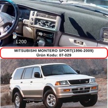 A-3DKORUMA Mıtsubıshı Montero Sport (1996-2009) Torpido Koruma Kılıfı 3d Koruyucu Halı Örtü