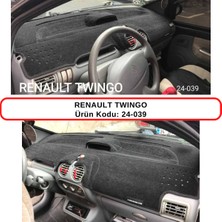 A-3DKORUMA Renault Twingo Torpido  Koruması / Halısı / Örtüsü