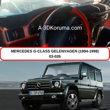 A-3DKORUMA Mercedes -Benz Gelenvagen Torpido Koruması / Halısı / Örtüsü / Kılıfı