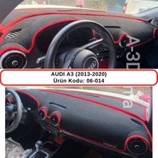 A-3DKORUMA Audi A3 (2013-2020) Ekranlı Torpido Koruması / Halısı / Örtüsü / Kılıfı