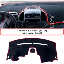 A-3DKORUMA Chevrolet Aveo (2011+) Torpido Koruma Kılıfı 3d Koruyucu Halı Örtü