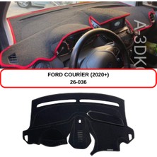 A-3DKORUMA Ford Courier ( 2020 + ) Büyük Ekran - Torpido Koruması / Halısı / Örtüsü