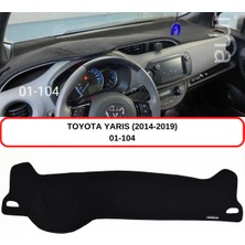 A-3DKORUMA Torpido Koruma Kılıfı 3d Koruyucu Halı Örtü Toyota Yaris (2014+)