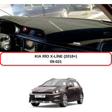 A-3DKORUMA Kia Rio X-Line (2018+) Torpido Koruması / Halısı / Örtüsü / Kılıfı