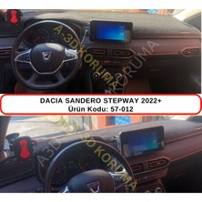 A-3DKORUMA Dacıa Sandero Stepway (2021+) Torpido  Koruma Kılıfı / 3d Koruyucu Halı / Örtü