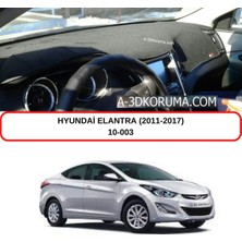 A-3DKORUMA Hyundai Elantra (2011-2017) Torpido Koruma Kılıfı 3d Koruyucu Halı Örtü