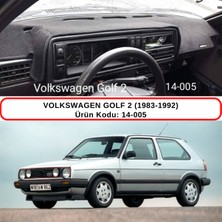 A-3DKORUMA Volkswagen Golf 2 (1983-1992) Torpido Koruma Kılıfı 3d Koruyucu Halı Örtü