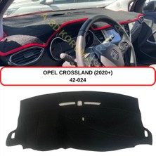 A-3DKORUMA Opel Crossland (2020 + ) Torpido Koruma Kılıfı 3d Koruyucu Halı Örtü