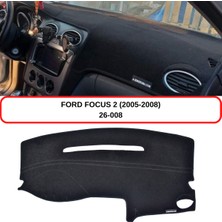 A-3DKORUMA Torpido Koruma Kılıfı 3d Koruyucu Halı Örtü Ford Focus 2 - Iı (2005-2008)
