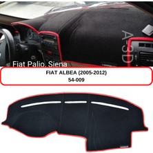 A-3DKORUMA Fiat Albea (2005-2012) Torpido Koruma Kılıfı 3d Koruyucu Halı Örtü