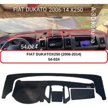 A-3DKORUMA Torpido Koruma Kılıfı 3d Koruyucu Halı Örtü Fiat Ducato X250 (2006-2014)