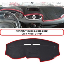 A-3DKORUMA Renault Clio Iıı (3) (2010-2012) Torpido Koruma Kılıfı 3d Koruyucu Halı Örtü