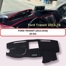 A-3DKORUMA Ford Transit (2013-2018) Torpido Koruma Kılıfı 3d Koruyucu Halı Örtü