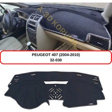 A-3DKORUMA Torpido Koruma Kılıfı 3d Koruyucu Halı Örtü Peugeot 407 (2004-2010)