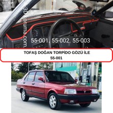 A-3DKORUMA Tofaş Doğan Torpido Gözlü Torpido Koruma Kılıfı 3d Koruyucu Halı Örtü
