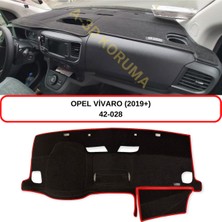 A-3DKORUMA Opel Vivaro (2019+) Torpido Koruması / Halısı / Örtüsü