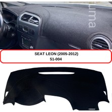 A-3DKORUMA Seat Leon (2005-2012) Torpido Koruma Kılıfı 3d Koruyucu Halı Örtü
