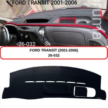 A-3DKORUMA Ford Transit (2001-2006) Torpido Koruma Kılıfı 3d Koruyucu Halı Örtü