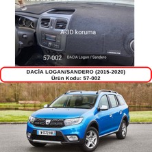 A-3DKORUMA Dacia Logan/sandero (2015-2020) Torpido  Koruması / Halısı / Örtüsü