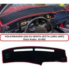 A-3DKORUMA Volkswagen Golf 3 / Vento / Jetta (1991-1997) Torpido Koruması / Halısı / Örtüsü / Kılıfı