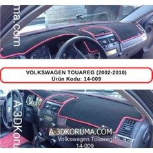 A-3DKORUMA Volkswagen Touareg (2002-2010) Torpido Koruma Kılıfı 3d Koruyucu Halı Örtü