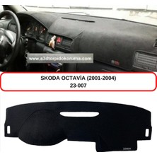 A-3DKORUMA Skoda Octavia (2001-2004) Torpido Koruma Kılıfı 3d Koruyucu Halı Örtü