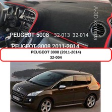A-3DKORUMA Peugeot 3008 (2011-2014) Torpido Koruması / Halısı / Örtüsü