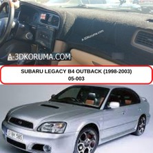 A-3DKORUMA Subaru Legacy / B4 / Outback (1998-2003) Torpido Koruma Kılıfı 3d Koruyucu Halı Örtü