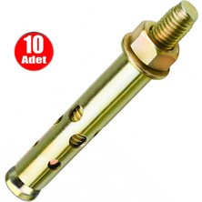 Alet Çantam Çelik Dübel Gömlekli 10X75 (12MM) - 10 Adet