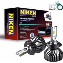 Niken H7 LED Xenon Far Aydınlatma Seti Şimşek Etkili Pro Serisi Niken