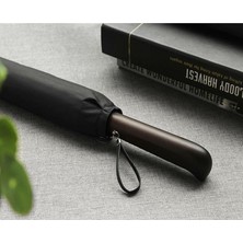 Qiqi Store Güçlü Rüzgar Geçirmez Uzun Saplı Şemsiye (Yurt Dışından)