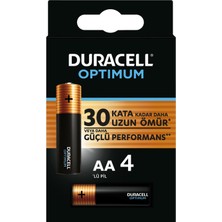 Xnews Duracell Optımum Aa Kalem Pil 4lü