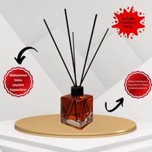 De Parfum Ateş Meleği Kırmızı Meyveler, Vanilya, Paçuli ve Bergamot Dekoratif 115 ml Bambu Çubuklu Oda Kokusu