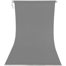 HS Stüdyo Teknik Gri 135CM Taşınabilir Fon