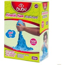 Bubu Oyun Kumu Kinetik Kumlar 500GR Mavi