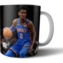 Pixxa Shai Gilgeous-Alexander - Oklahoma City Thunder - Nba Kupa Bardak Model 3