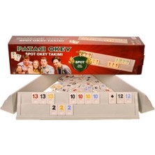 Patacı Okey Plastik Okey Takımı