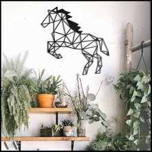 BCD Wood Decor Horse V.1 Dekoratif Metal Tablo