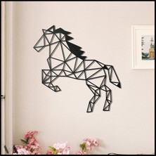 BCD Wood Decor Horse V.1 Dekoratif Metal Tablo