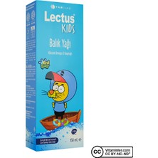 Tab Lectus Kids Balık Yağı Kral Şakir 150 Ml