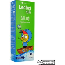 Tab Lectus Kids Balık Yağı Kral Şakir 150 Ml