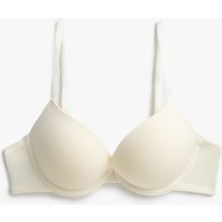 Koton Ekstra Dolgulu Sütyen Destekli Balenli Kaplı Ince Askılı