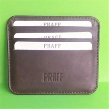 Bags Shoes Praff 180222 Hakiki Deri Unisex Mini Kartlık