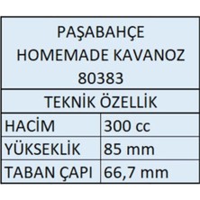 Paşabahçe Homemade Kavanoz 300cc - 6 Adet 80383 Fma303713