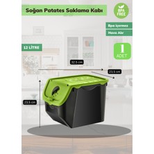 Jet’s Home 6’lı Organizer Patates Soğan Sepeti Havalandırmalı Yeşil