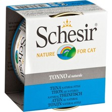Schesir Ton Balıklı Naturel Kedi Konservesi 85 gr